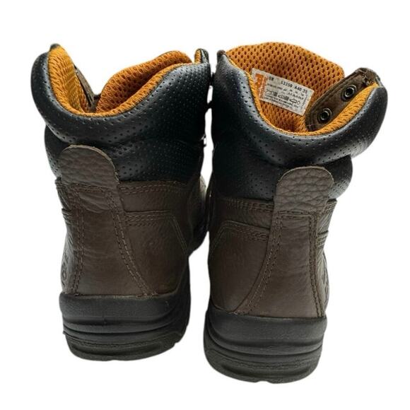 Timberland Pro Womens Titan Alloy Toe Waterproof Boot Brown Size 8 M - Picture 6 of 14